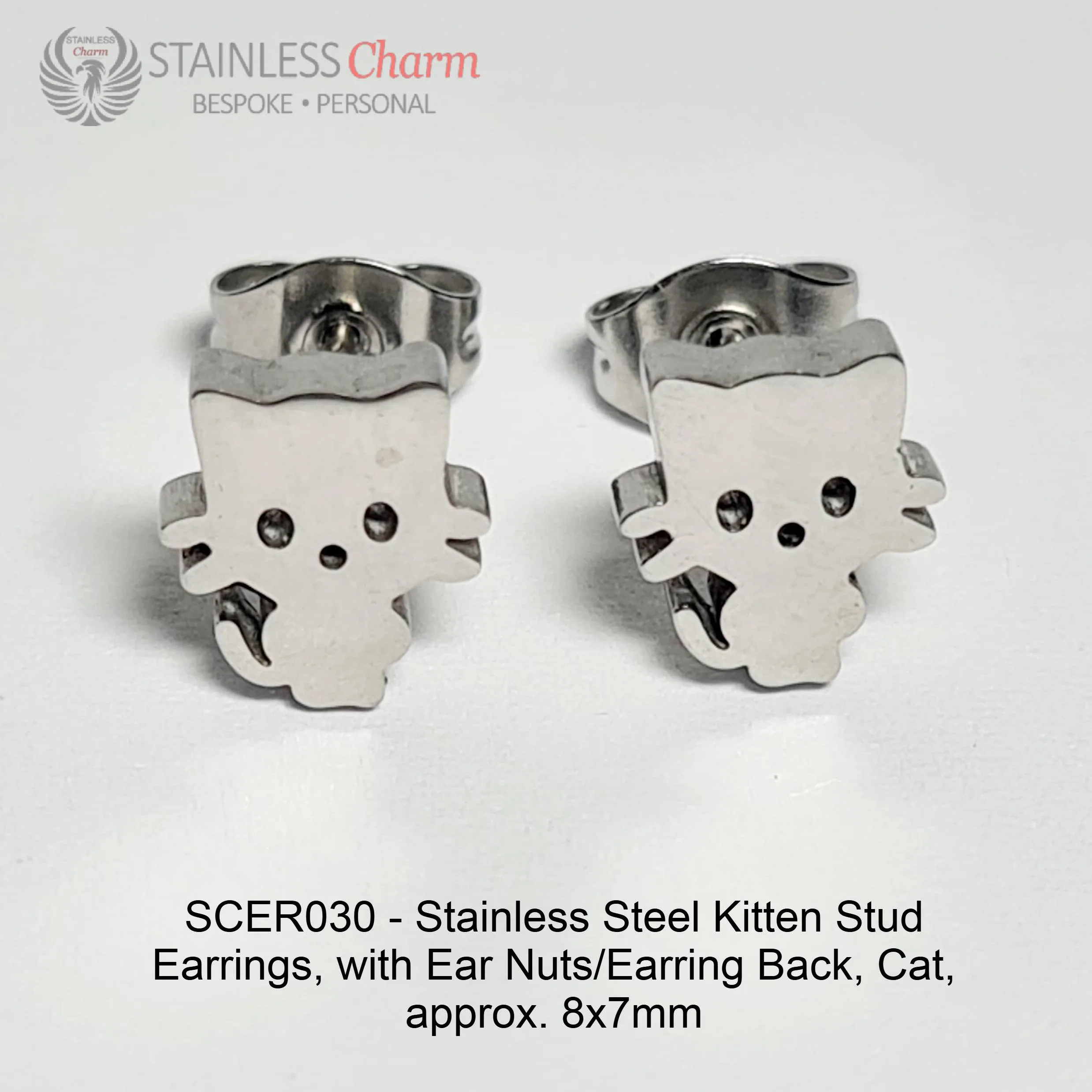 Puppy Stud Earrings - SCER030 - Image 2