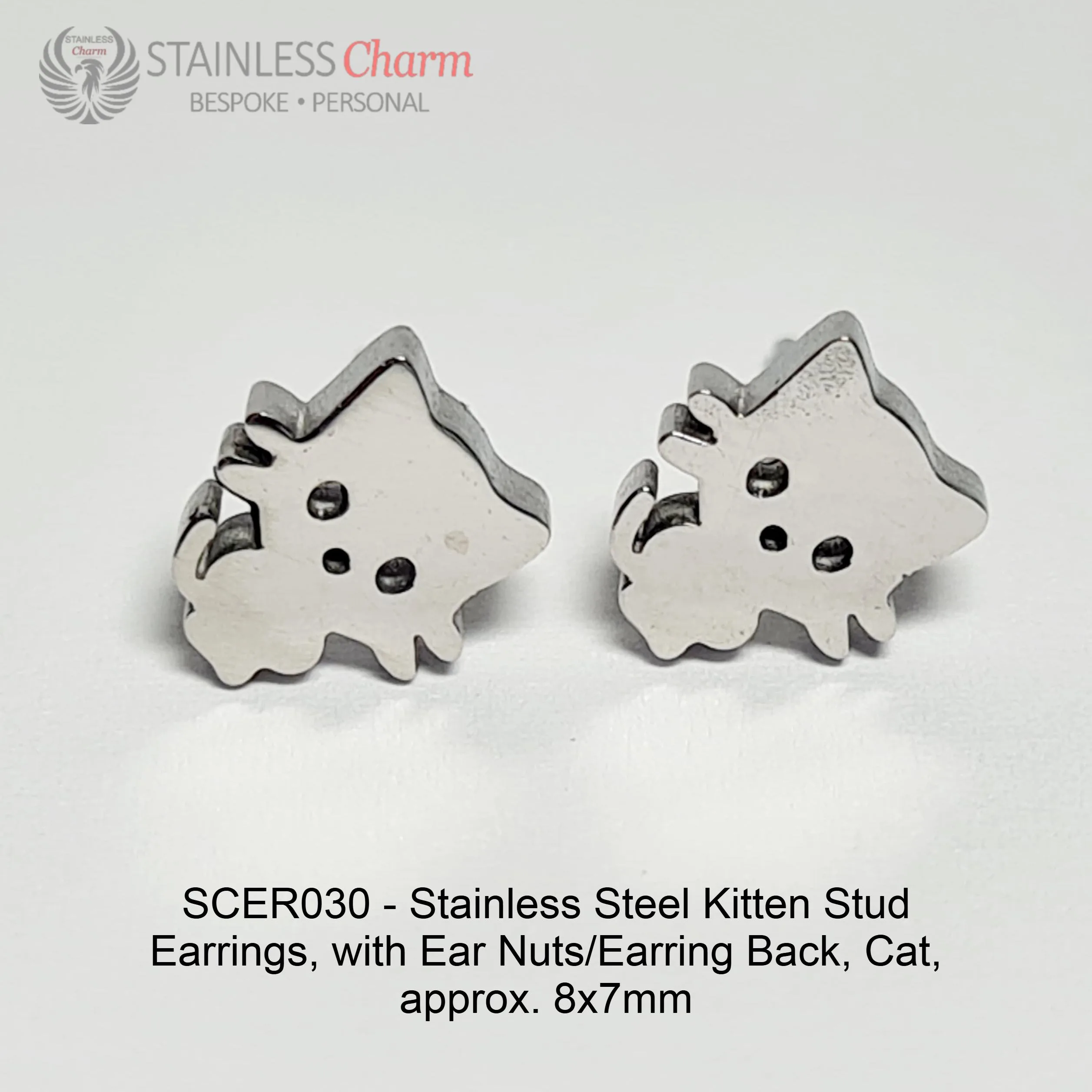 Puppy Stud Earrings - SCER030 - Image 3