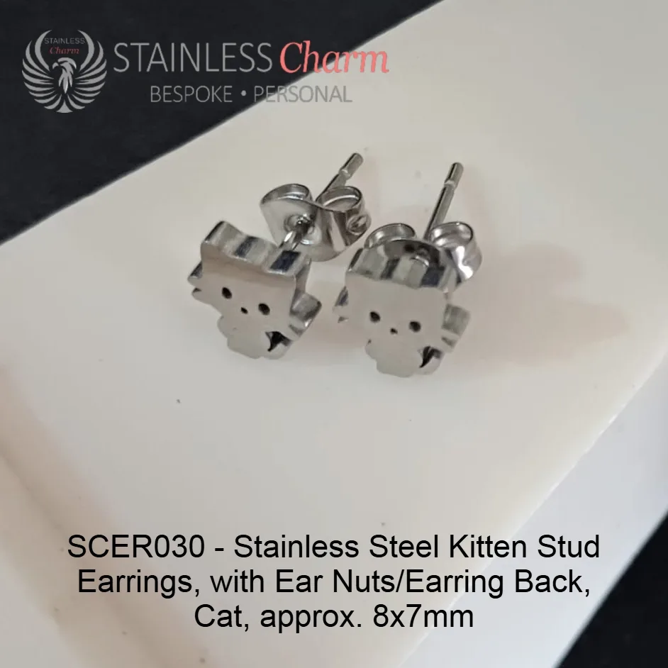 Puppy Stud Earrings - SCER030 - Image 4
