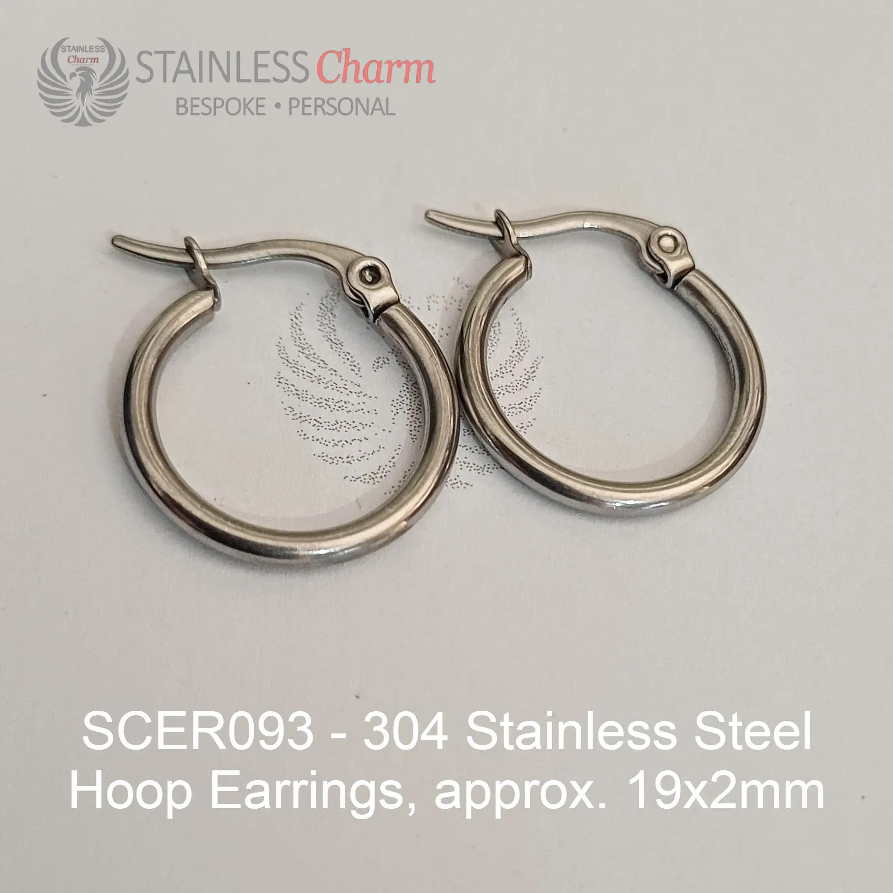Hoop Earrings - SCER093 - Image 3