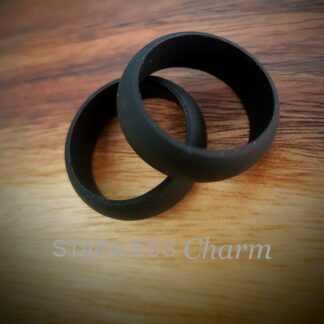 Ring: Black Silicone - SCR014