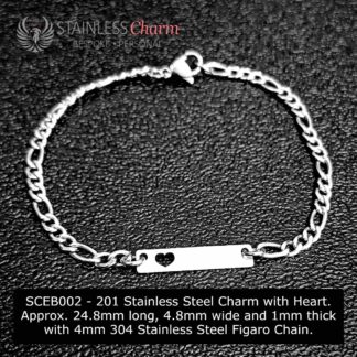 Stainless Steel Engraving Bracelet