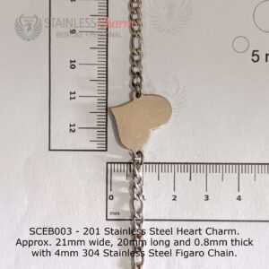 Stainless Steel Engraving Bracelet