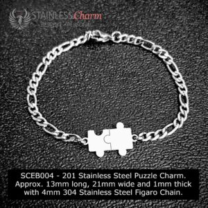 Stainless Steel Engraving Bracelet