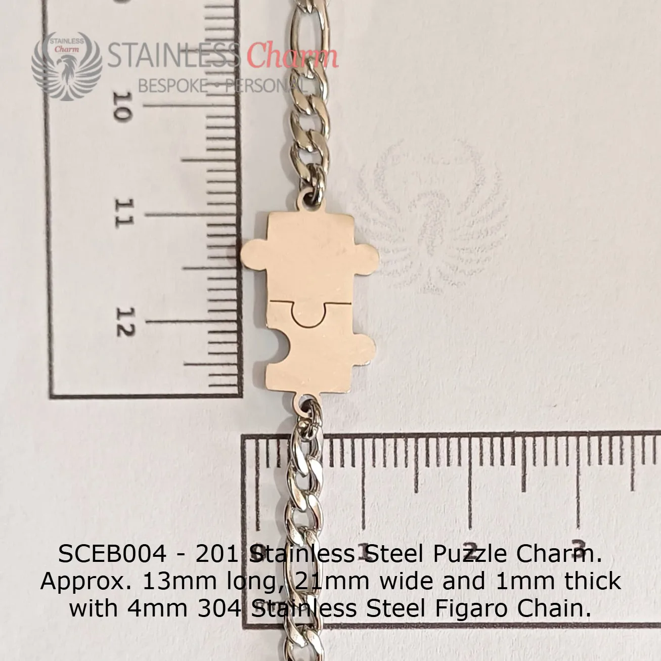 Stainless Steel Engraving Bracelet