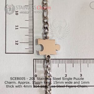 Stainless Steel Engraving Bracelet