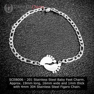 Stainless Steel Engraving Bracelet