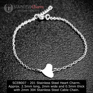Stainless Steel Engraving Bracelet