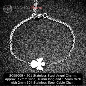 Stainless Steel Engraving Bracelet