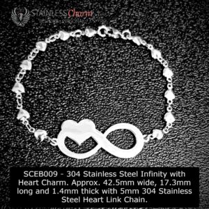 Stainless Steel Engraving Bracelet