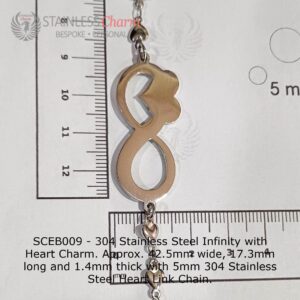 Stainless Steel Engraving Bracelet