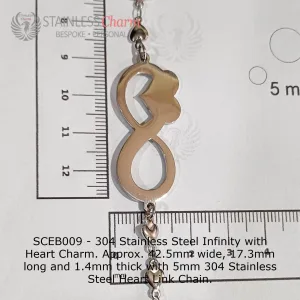 Stainless Steel Engraving Bracelet