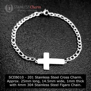 Stainless Steel Engraving Bracelet