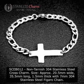 Stainless Steel Engraving Bracelet