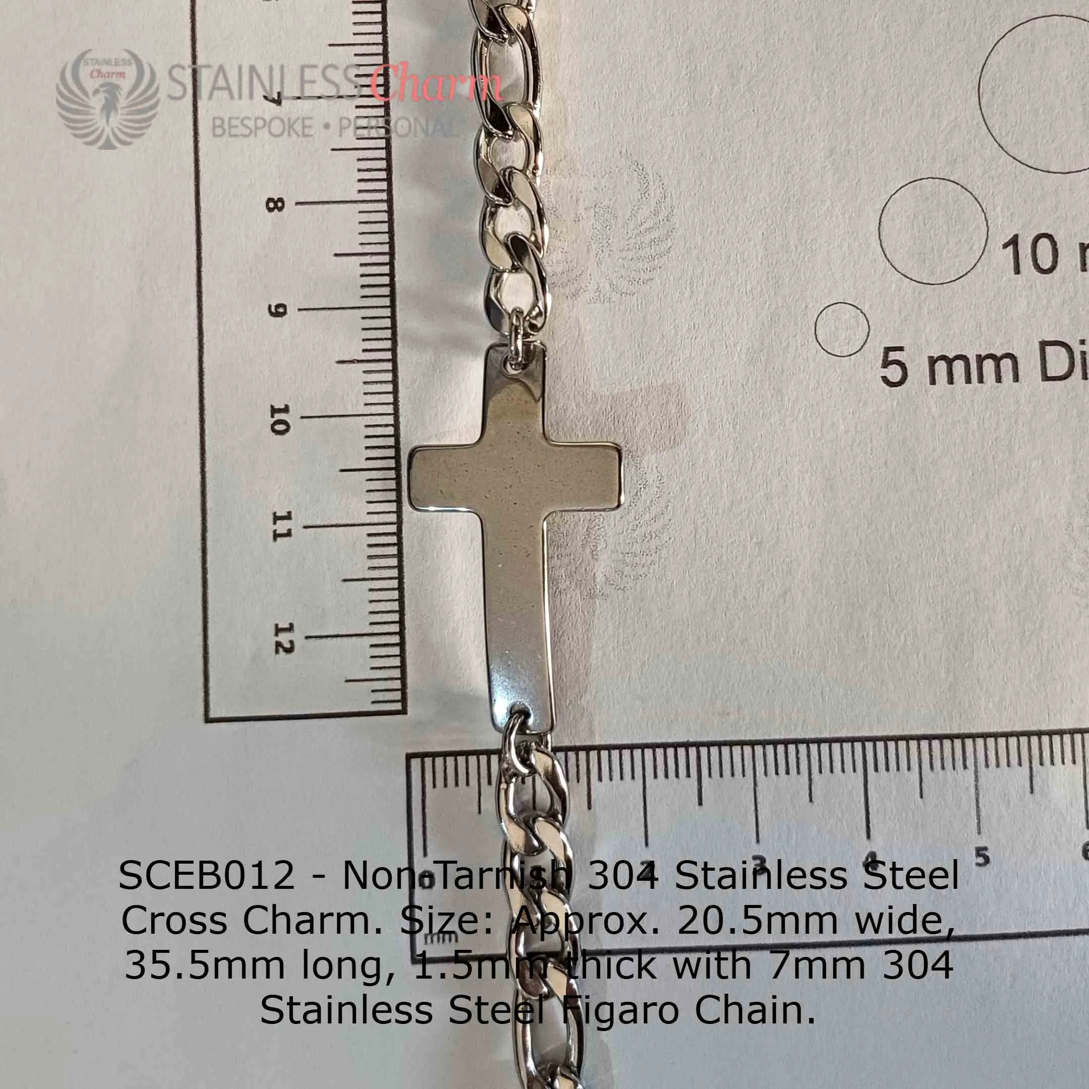 Stainless Steel Engraving Bracelet
