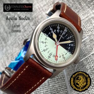 Stainless Steel Watch Aquila Noctis
