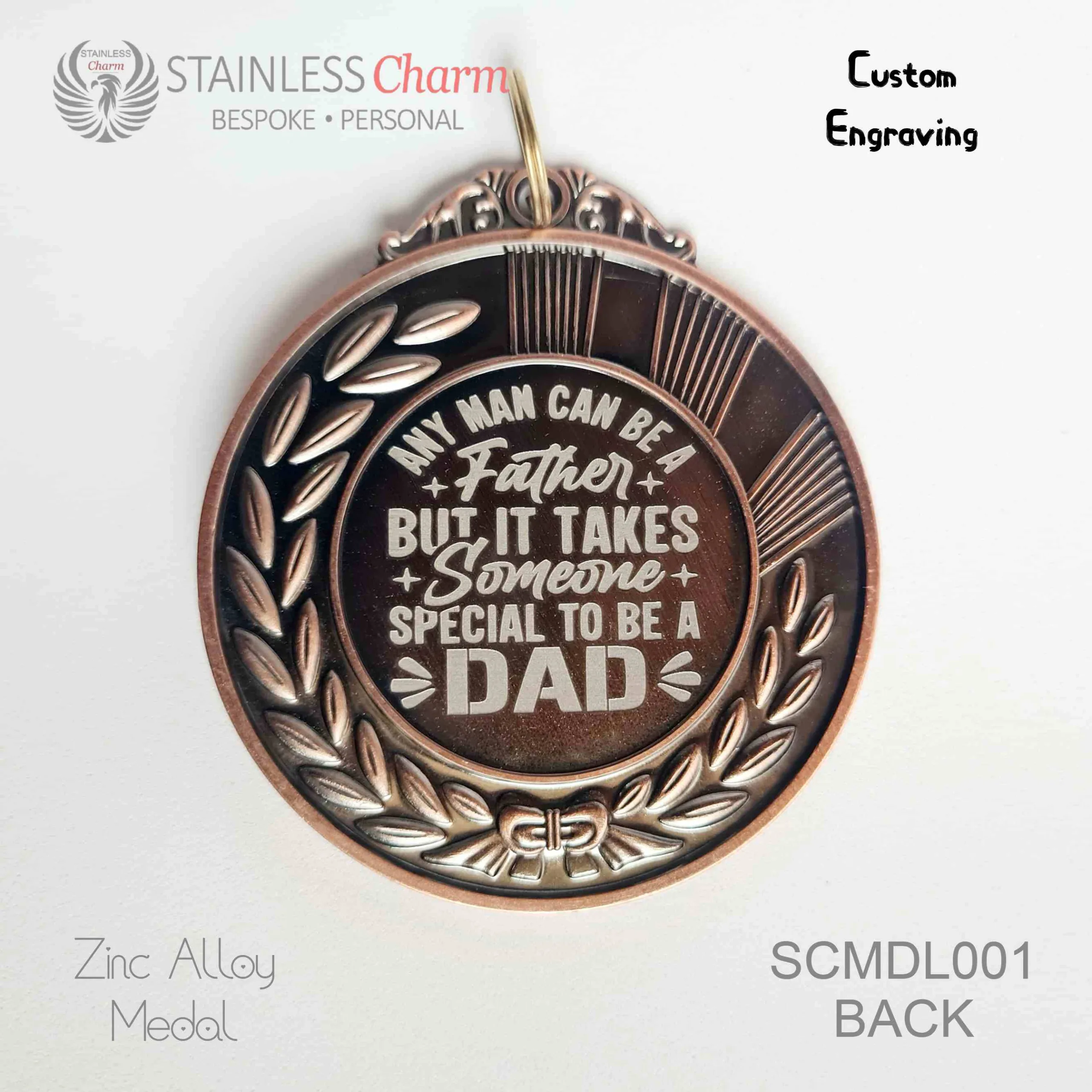 ZINC ALLOY MEDAL
