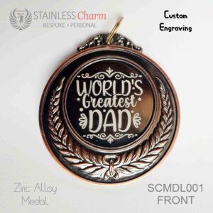 ZINC ALLOY MEDAL