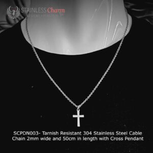 Stainless Steel Pendant Necklace