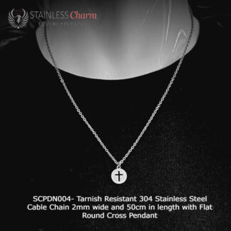 Stainless Steel Pendant Necklace