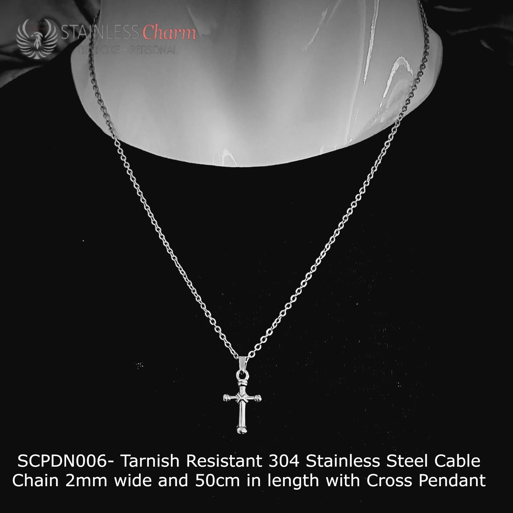 Stainless Steel Pendant Necklace