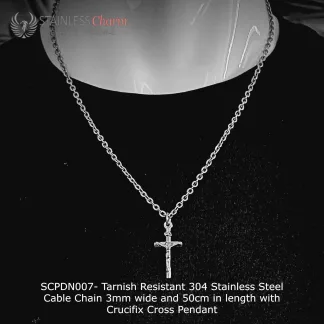 Stainless Steel Pendant Necklace