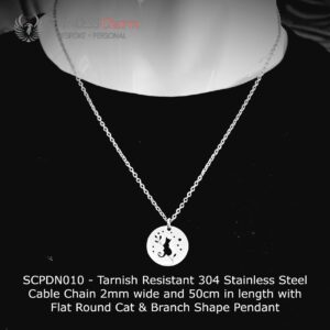 Stainless Steel Pendant Necklace