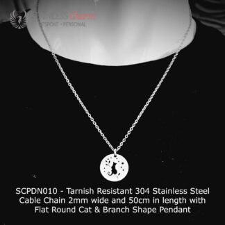 Stainless Steel Pendant Necklace