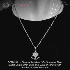 Stainless Steel Pendant Necklace