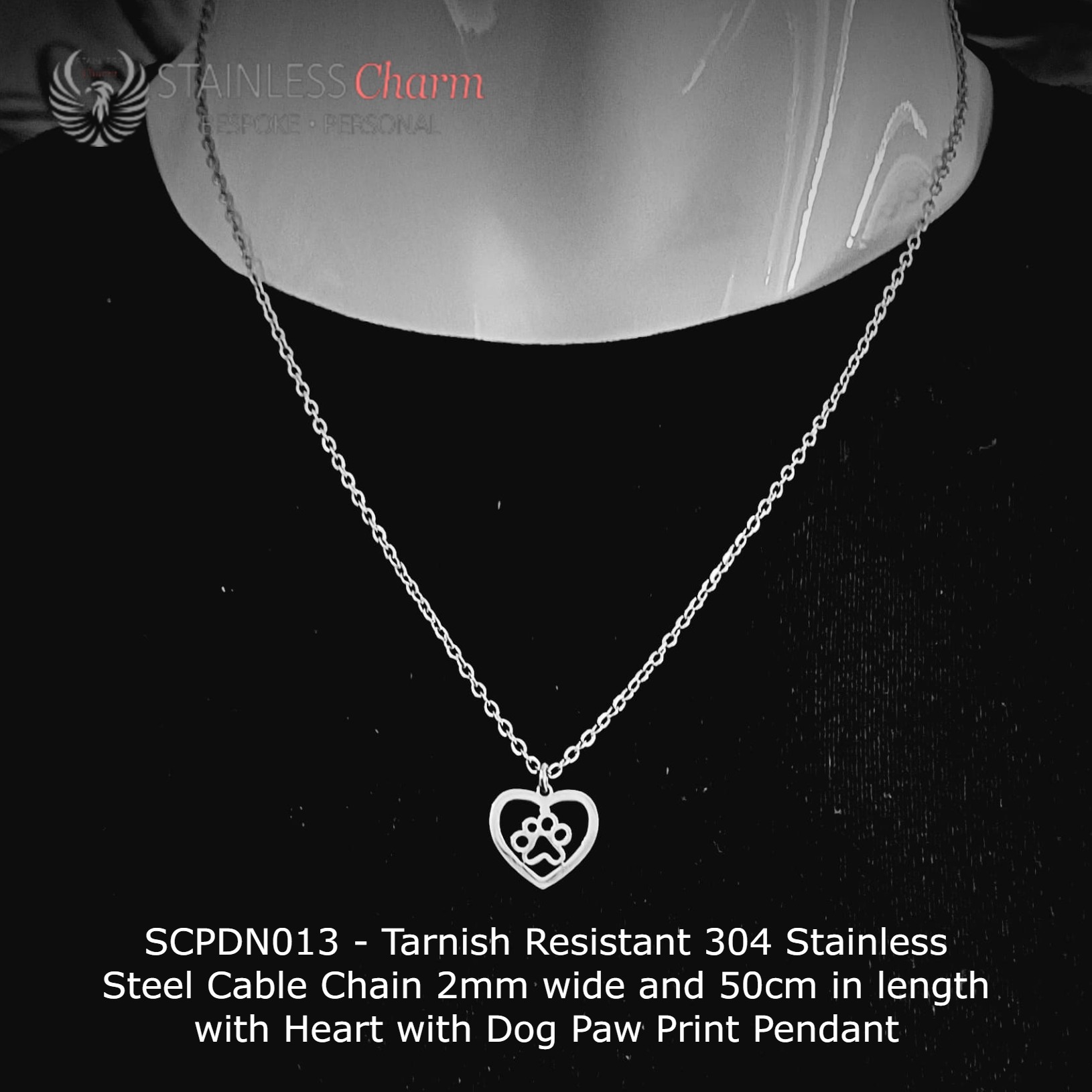 Stainless Steel Pendant Necklace