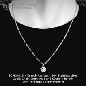 Stainless Steel Pendant Necklace