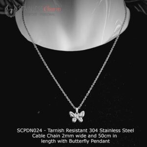 Stainless Steel Pendant Necklace