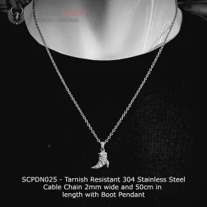 Stainless Steel Pendant Necklace