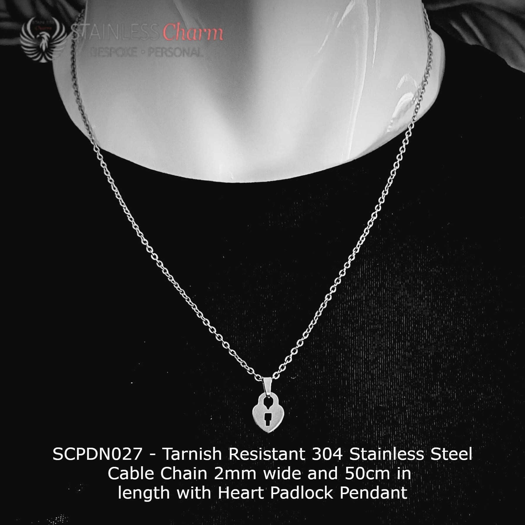 Stainless Steel Pendant Necklace