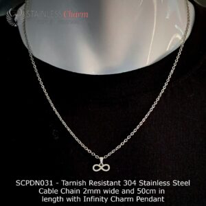 Stainless Steel Pendant Necklace