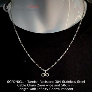 Stainless Steel Pendant Necklace