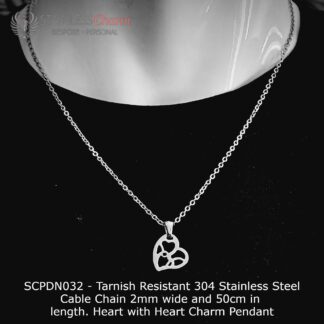 Stainless Steel Pendant Necklace