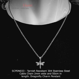 Stainless Steel Pendant Necklace