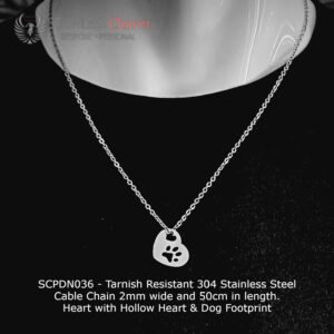 Stainless Steel Pendant Necklace