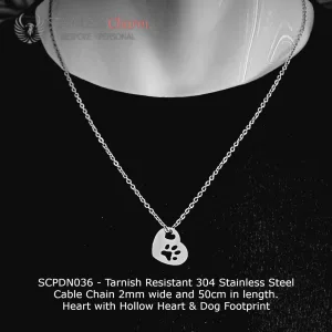 Stainless Steel Pendant Necklace