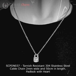 Stainless Steel Pendant Necklace