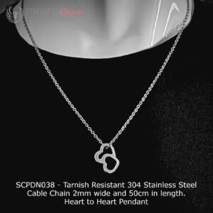 Stainless Steel Pendant Necklace