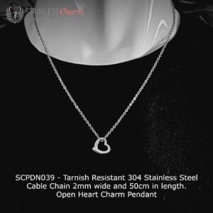 Stainless Steel Pendant Necklace