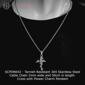 Stainless Steel Pendant Necklace