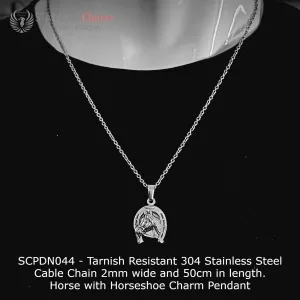 Stainless Steel Pendant Necklace