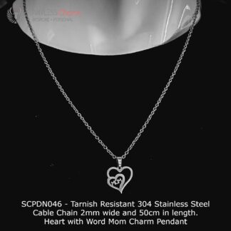 Stainless Steel Pendant Necklace