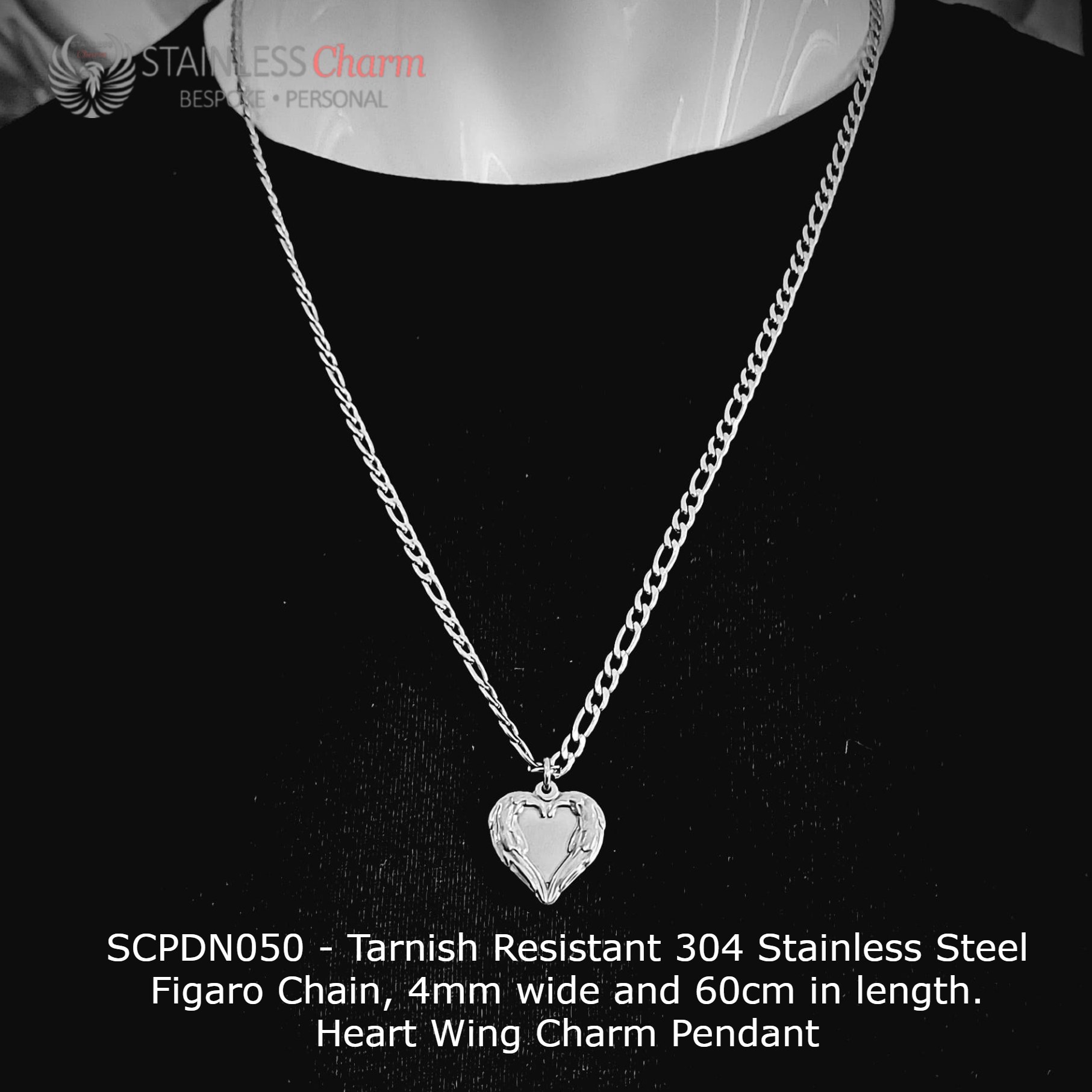 Stainless Steel Pendant Necklace