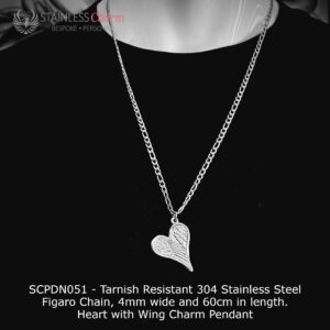 Stainless Steel Pendant Necklace