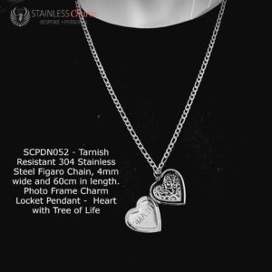 Stainless Steel Pendant Necklace