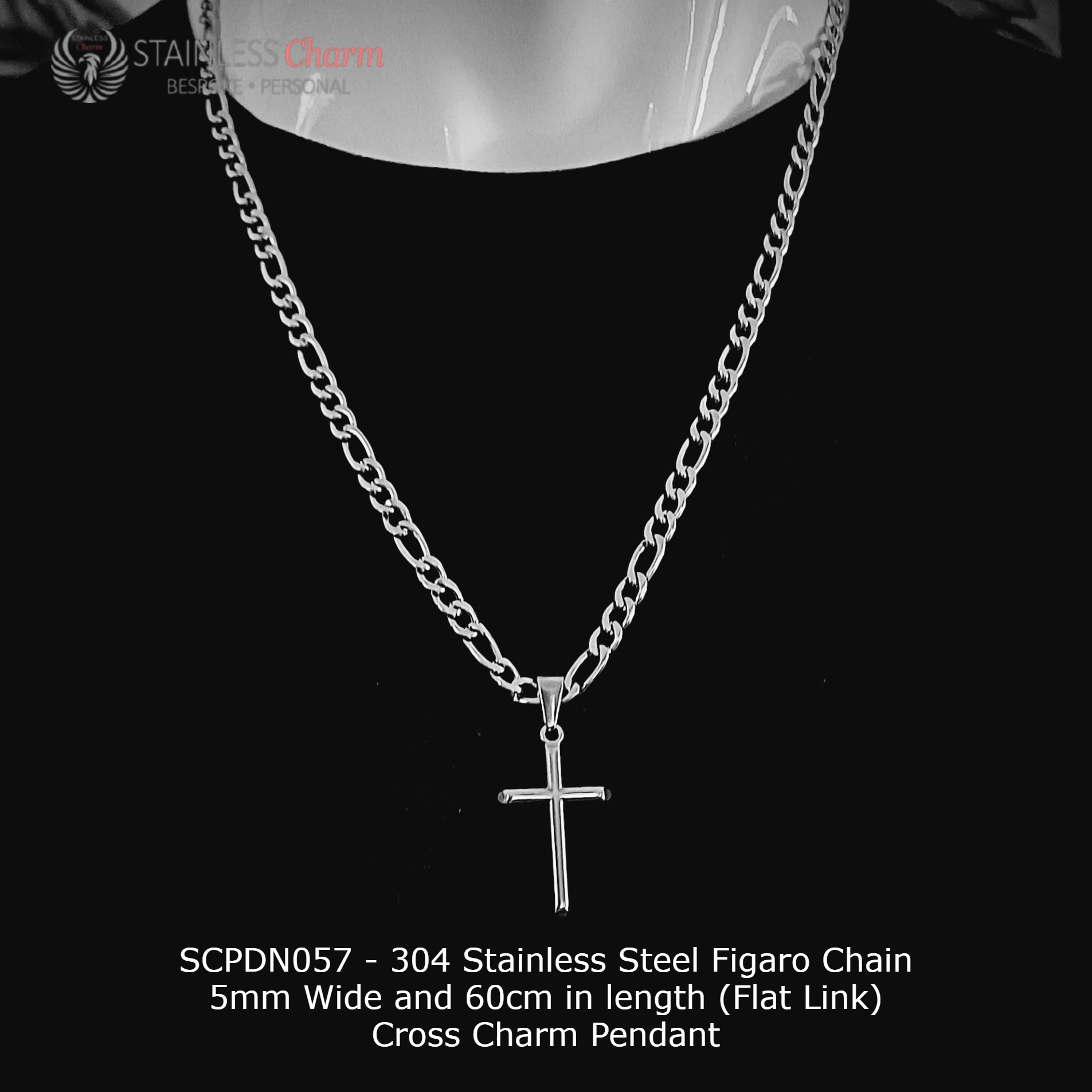 Stainless Steel Pendant Necklace